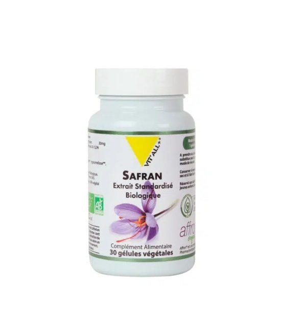 Vitall Plus Safran 30mg 30 Gelules Maroc