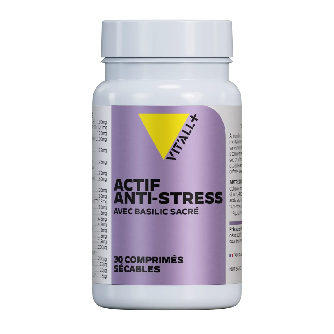 Vit’all+actif Anti Stress 30 Gelules Maroc