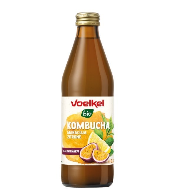 VOELKEL Kombucha Fruit de la Passion Citron 330ml Maroc