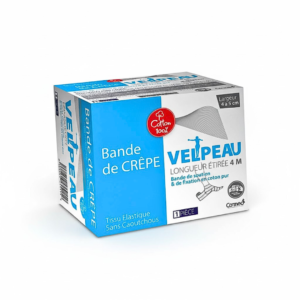 VELPEAU Bande de Crepe Bleu 5cm Maroc