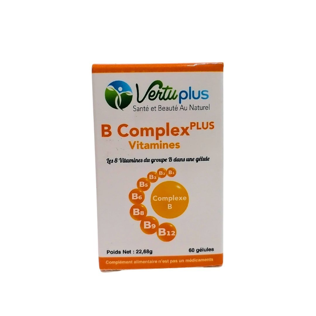 VERTU PLUS B Complex Plus Vitamines 60 Gelules Maroc