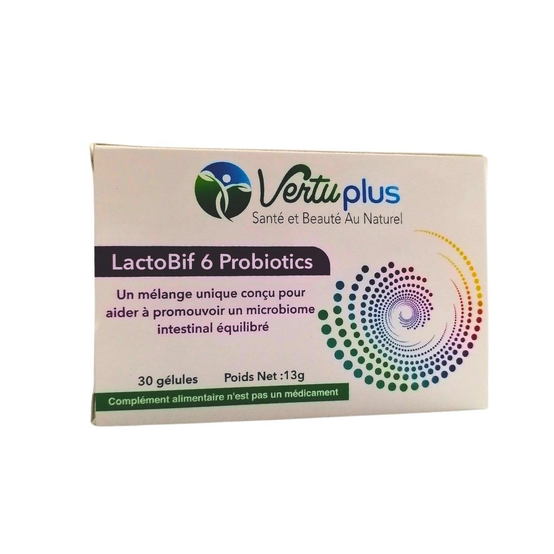 VERTU PLUS Lactobif 6 Probiotics 30 Gelules Maroc