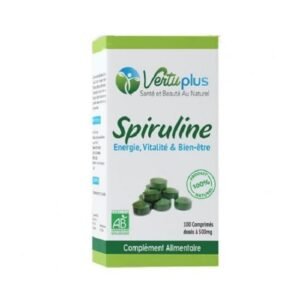 VERTU PLUS Spiruline 100 Comprimés Maroc