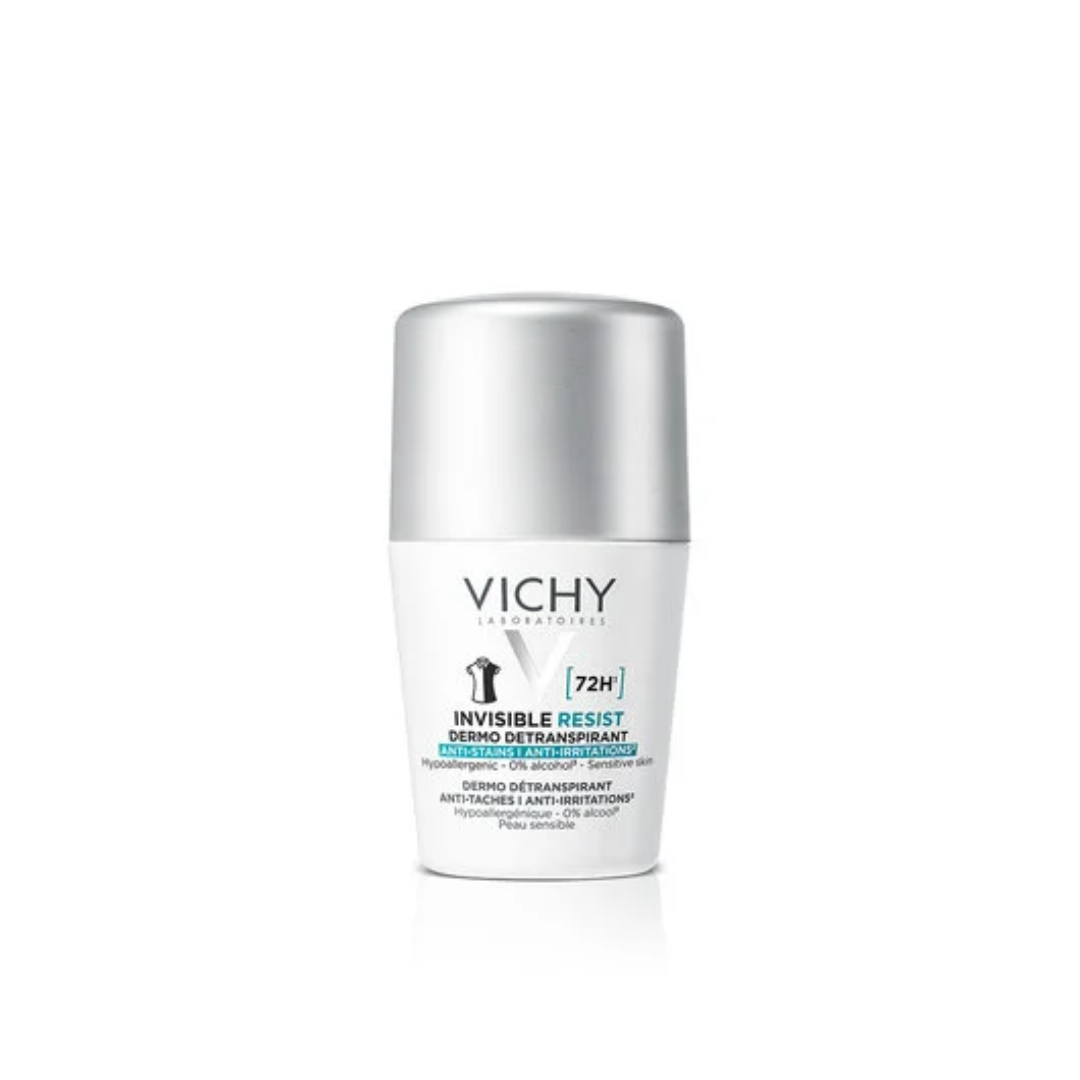 Vichy Déodorant Dermo-Détranspirant Invisible Protect 72h Anti-Taches Anti-Irritations. Maroc