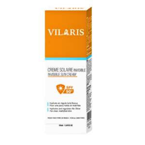 Vilaris Creme Solaire Invisible Spf50+ 50ml Maroc