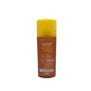 Vita+ Huile Solaire Bronzante Spf30+ 150ml Maroc