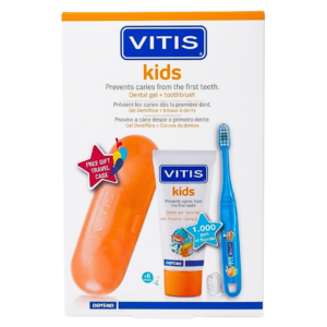 VITIS Kids Gel Dentiftrice+brosse a Dents +6mois Pack Maroc