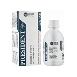 PRESIDENT Bain de Bouche White 200ml Maroc