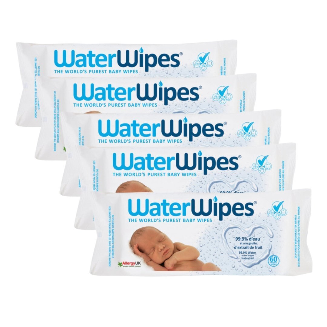 WATERWIPES Lingettes Bebe Pack 5 Unités Maroc