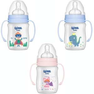 WeeBaby Biberon Large avec Poignees 0-6 Mois 150ml 137-F Maroc