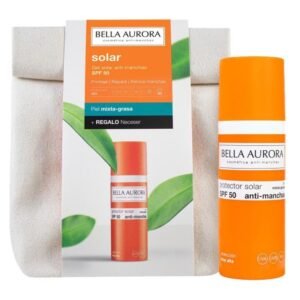 Bella Aurora Gel Creme Solaire SPF 50+ Peaux Mixte à Grasses 50ml + Trousse Maroc