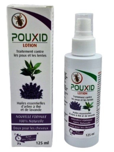 Pouxid Lotion Traitement anti poux 125ML Maroc