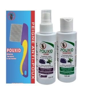 Pouxid Pack + Peigne Offerte Maroc