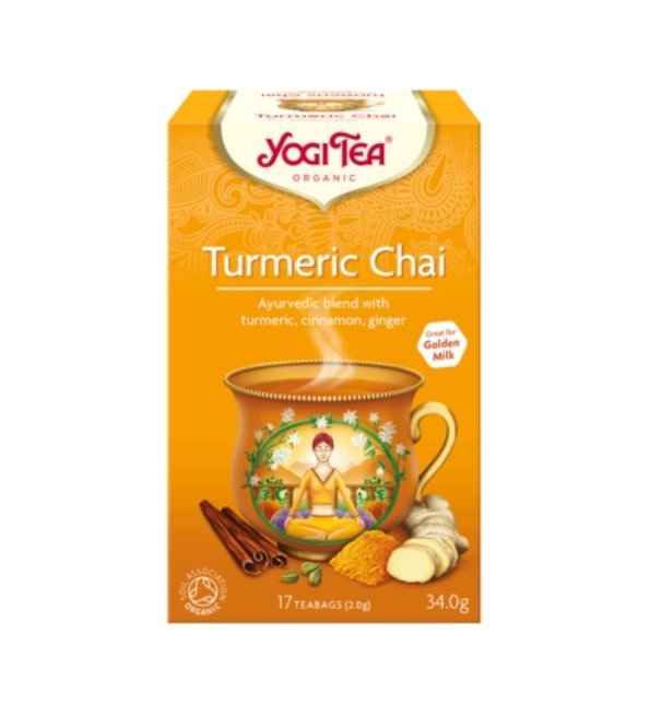 YOGI TEA Chai Curcuma 17 X 2g Maroc
