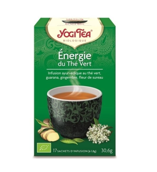 YOGI TEA Energie du the Vert 17 X 2g Maroc