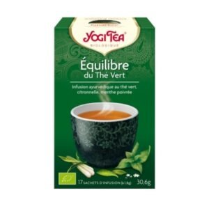 YOGI TEA Equilibre du the Vert 17 X 2g Maroc