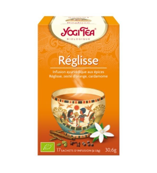 YOGI TEA Reglisse 17 X 2g Maroc