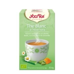YOGI TEA The Blanc Aloe Vera 17 X 2g Maroc