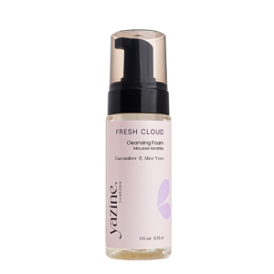 Yazine Mousse Lavante Cucumber & Aloe Vera 170ml Maroc