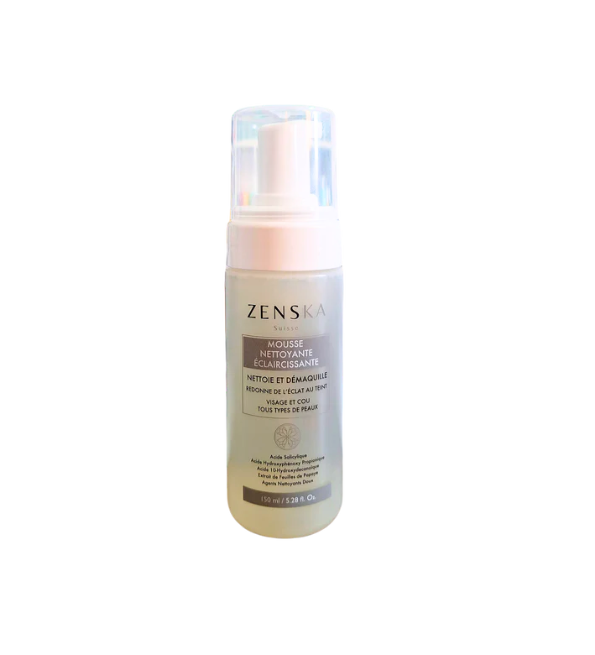 ZENSKA Mousse Nettoyant Eclaircissante 150ml Maroc