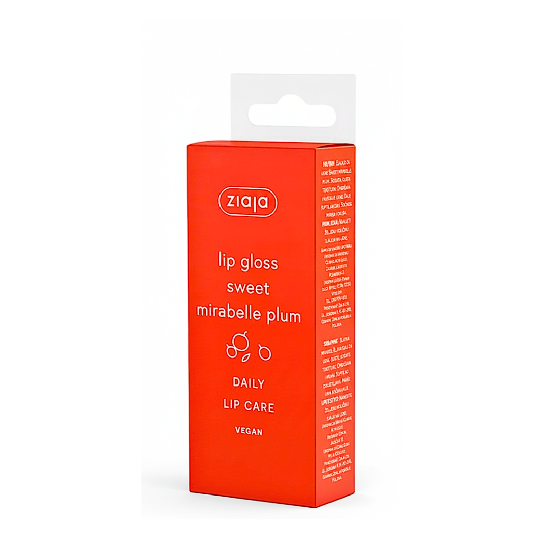 ZIAJA Gloss a Levres a la Prune Mirabelle 15ml Maroc