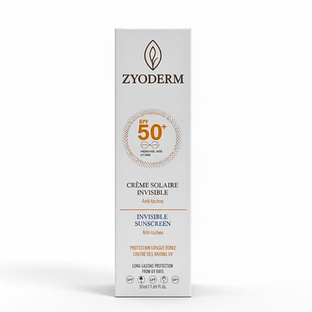 Zyoderm Creme Solaire Invisible Anti-Tache Spf50+ Maroc