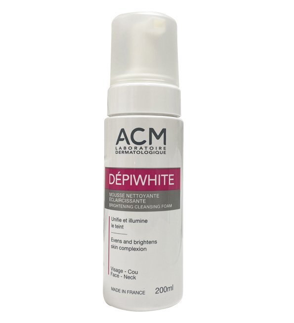 ACM Dépiwhite Mousse Nettoyante Éclaircissante 200ml Maroc