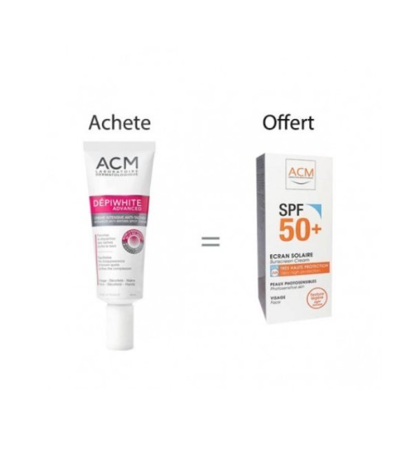 ACM Depiwhite Advanced Creme + Ecran Pack Maroc