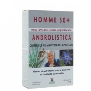 Androlistica Hommes 50+ Confort Urinaire 40 Capsules Maroc