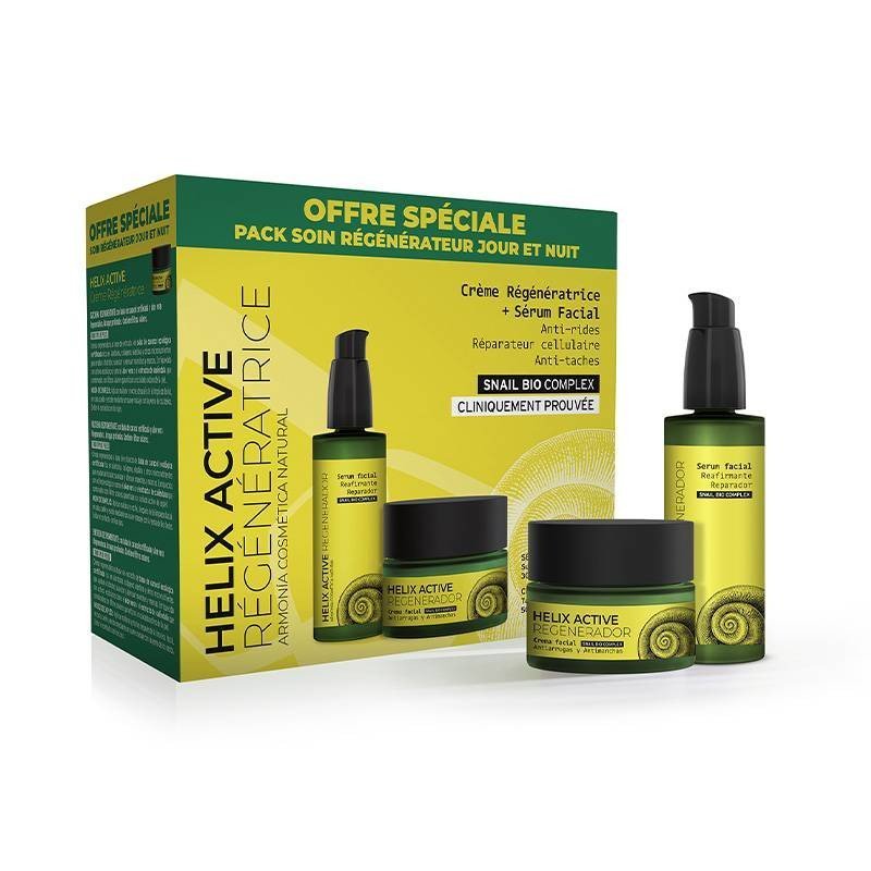 ARMONIA Pack Helix Active Regenerator Crème+sérum Maroc