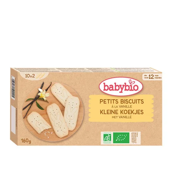 BABYBIO Petits Biscuits à la Vanille 160g Maroc