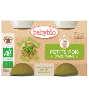 BABYBIO Pot Patate Douce 2*130g Maroc