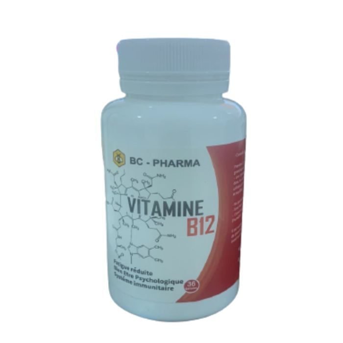 BC PHARMA Vitamine B12 36 Gelules Maroc