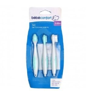 Bébé Confort Set de 3 Brosses à Dents 3-36mois Maroc