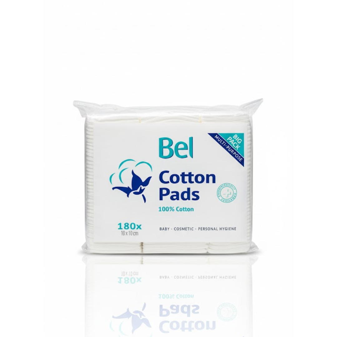 Bel Cotton Pads 10x10cm 180 Pieces Maroc