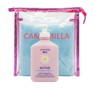 Camomilla Blu Active Ph3.5 Nettoyant Intime+serviette Trousse Maroc