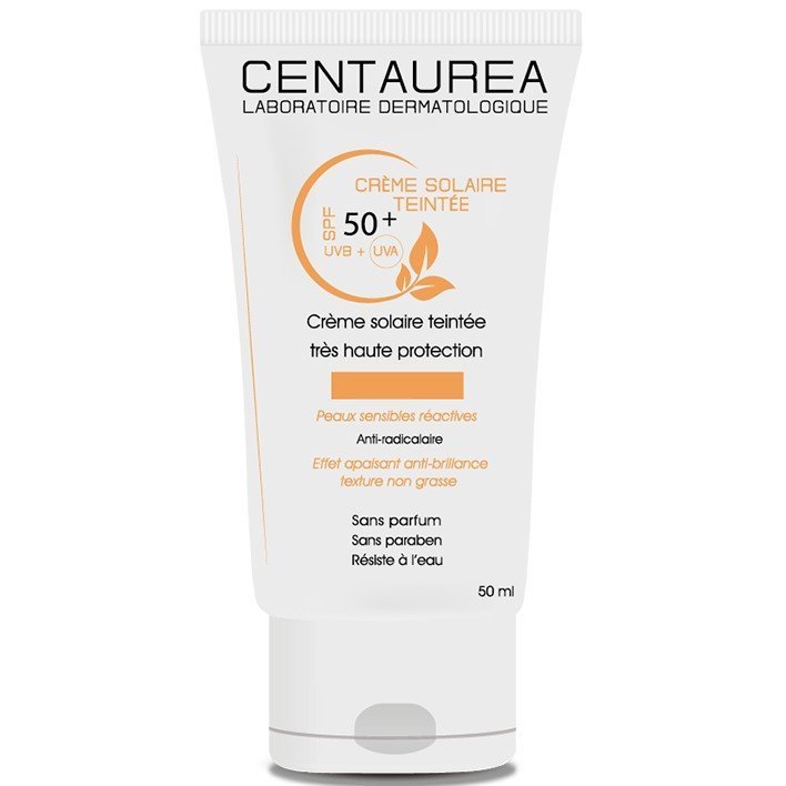 Centaurea Creme Solaire Teinte Claire Spf50+ 50ml Maroc