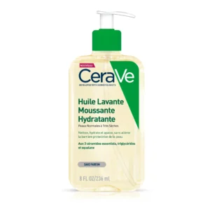 CeraVe Huile Lavante Moussante Hydratante Peau Très Sèche à Atopique | 236ml Maroc
