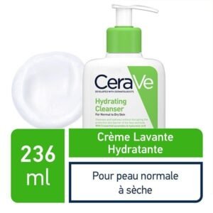 CeraVe Crème Lavante Hydratante Peau Normale à Sèche | 236ml Maroc