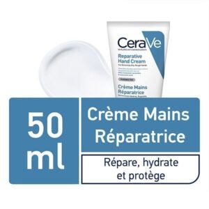 CeraVe Crème Réparatrice Mains Sèches et Abîmées | 50ml Maroc