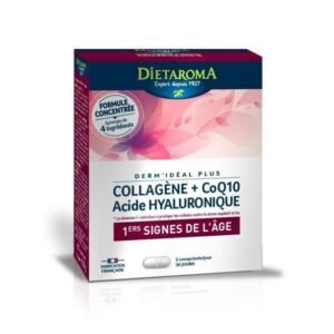 DIETAROMA Collagene+coq10+acide Hyaluronique 60cps Maroc