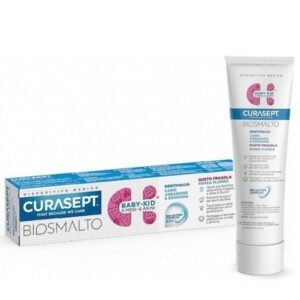 CURASEPT Dentifrice Biosmalt Baby-Kid 6 Mois-6 Ans- Fraise 50 ml Maroc