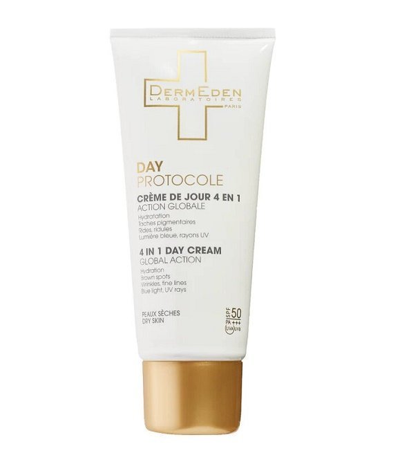 Dermeden Crème de Jour 4 en 1 Peaux Sèches 50ml Maroc