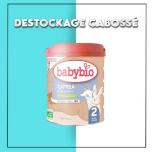 BABYBIO Caprea 2 au Lait de Chèvre 800g – Destockage Maroc