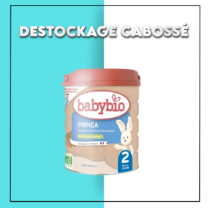 BABYBIO Lait 2ème Âge Boîtes Lait Infantile Primea 2 Croissance Dès 6 Mois 800g – Destockage Maroc