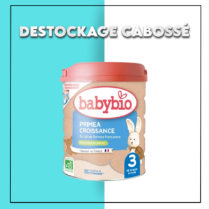 BABYBIO Lait 3ème Âge Boîtes Lait Infantile 800g Primea 3 Croissance 800g – Destockage Maroc