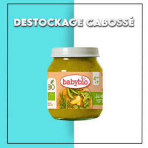 BABYBIO Petit Pot Legumes Verts 130g – Destockage Cabosse Maroc