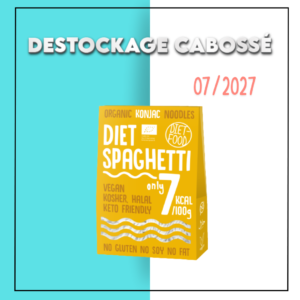 DIET FOOD Konjac Spaghettis 300g – Destockage Cabosse Maroc