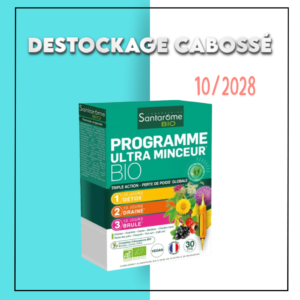 SANTAROME Programme Ultra Minceur 30 Ampoules – Destockage Cabosse Maroc