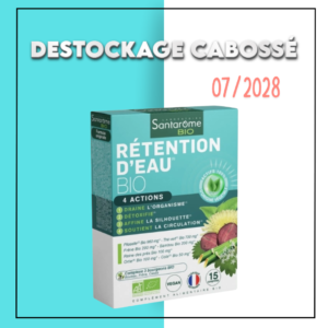 SANTAROME Retention D’eau 15 Comprimes – Destockage Cabosse Maroc